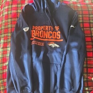 Nike Denver Broncos Navy Hoodie